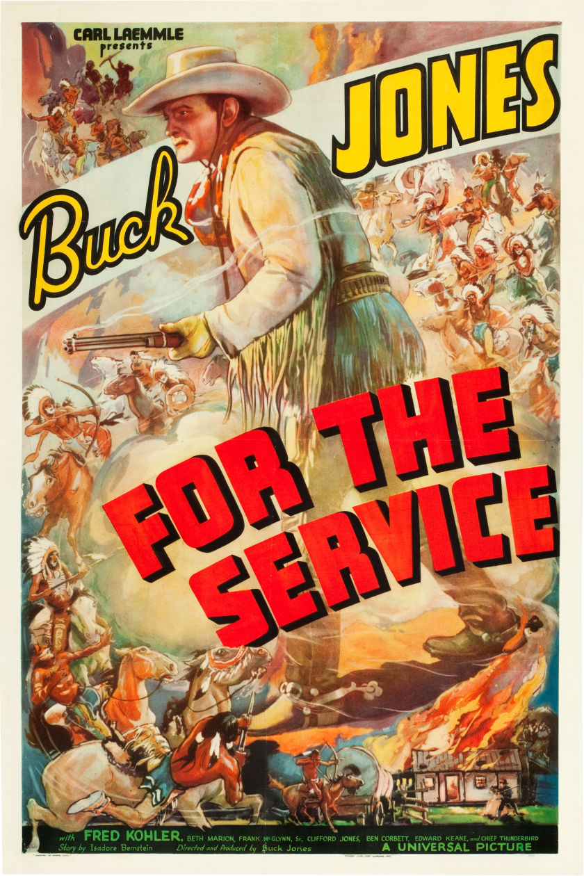 FOR THE SERVICE